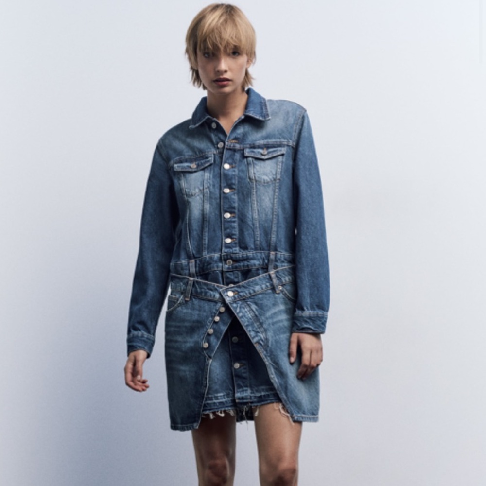 Zara Denim Dress limited edition